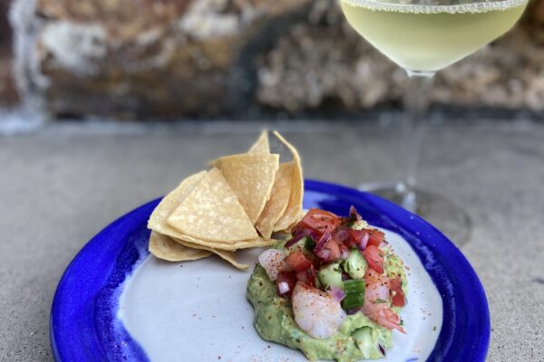 Refreshing Sauvignon Blanc paired with Shrimp Ceviche