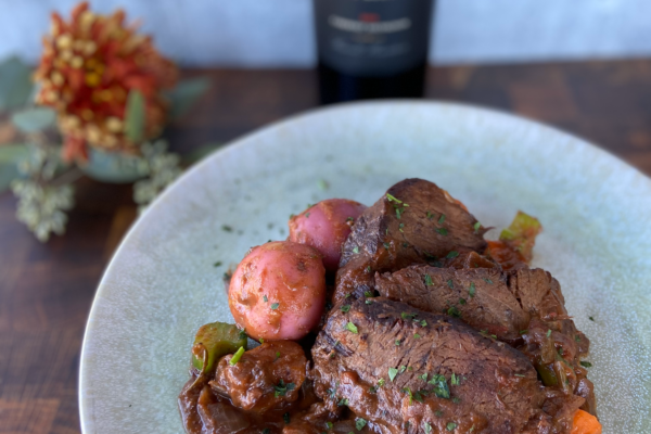 Pot Roast with Davis Estates Howell Mountain Cabernet Sauvignon